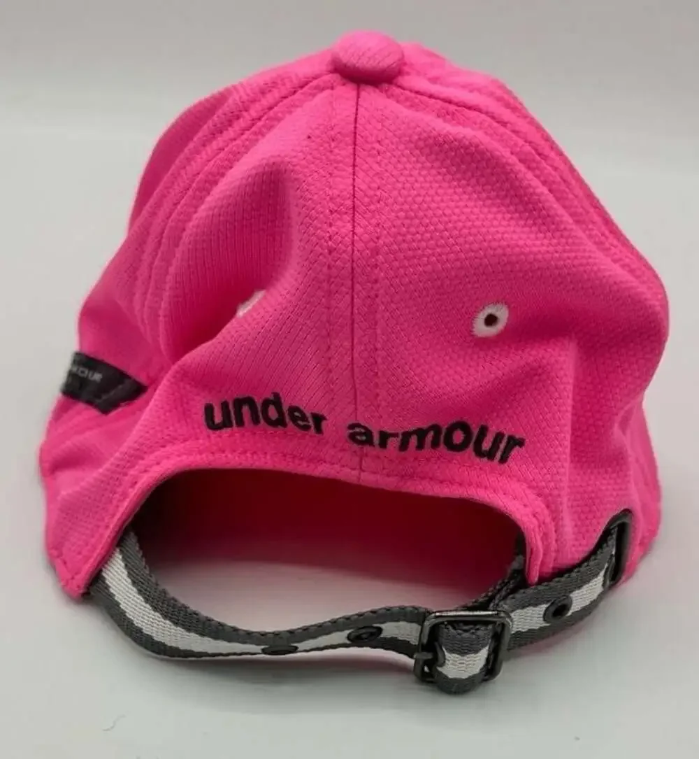 Under Armour HeatGear Women's OSFA Pink Adjustable Baseball Hat Cap